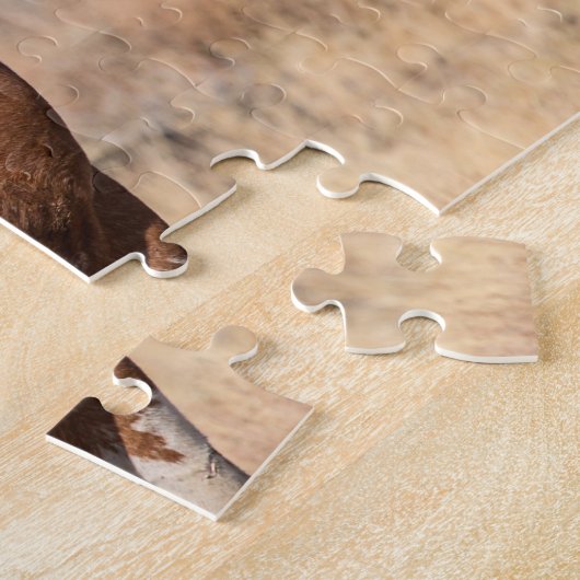 Wild Mustangs Legpuzzel (Zijkant)