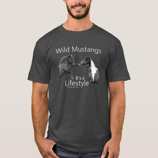 Wild Mustangs Lifestyle T-shirt (Voorkant)