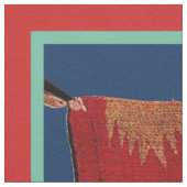 Wild Mustangs Southwest Design in het rood Stof (Close Up)