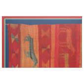 Wild Mustangs Southwest Design in het rood Stof (Fat Quarter)
