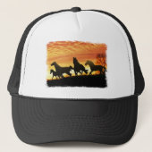 Wild Mustangs Trucker Pet (Voorkant)