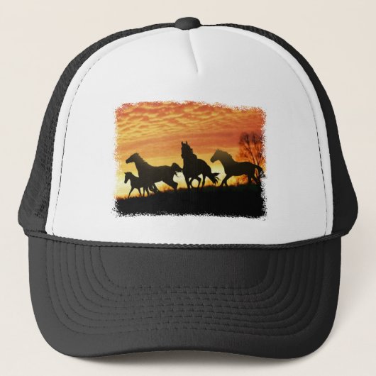 Wild Mustangs Trucker Pet (Voorkant)