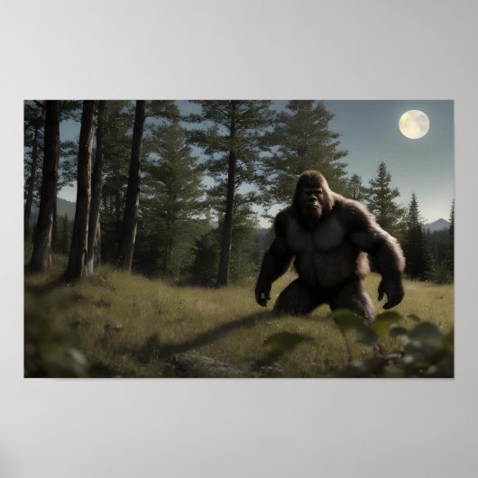 Wild Mystique II: De raadselachtige Bigfoot Poster (Voorkant)