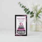 Wild 'N Creative Cake Visitekaartje (Staand voorkant)