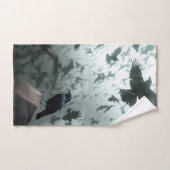 Wild Nature Bird Crows and Ravens Bad Handdoek (Handdoek)
