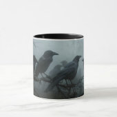 Wild Natuur Crow-Raven Coffee Mok (Midden)