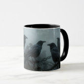 Wild Natuur Crow-Raven Coffee Mok (Voorkant rechts)