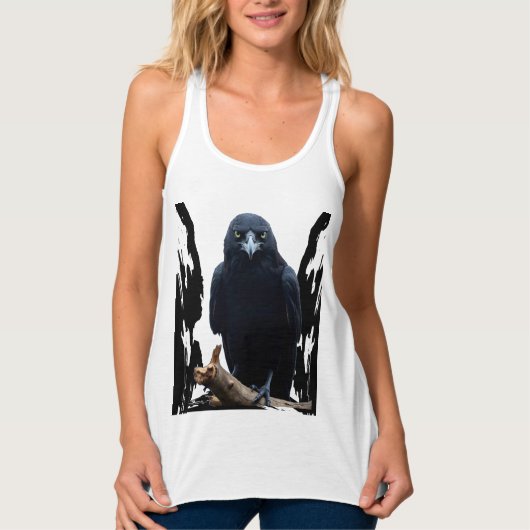 Wild Natuur Crow-Raven Shirt (Voorkant)