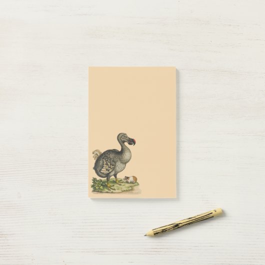 Wild Natuur DoDo Bird Post-it® Notes (Op bureau)