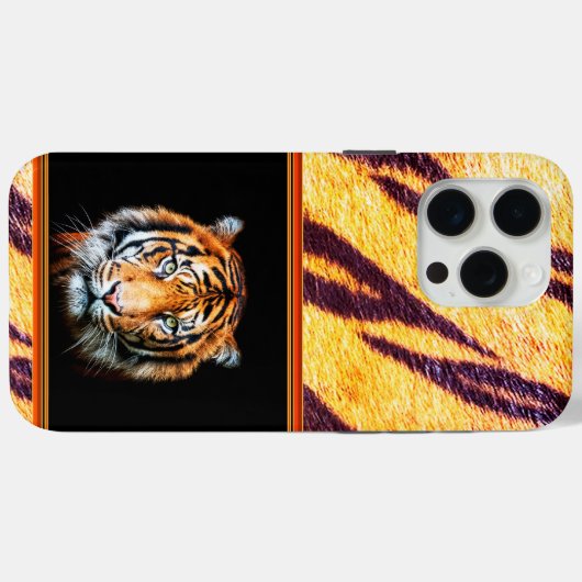 WILD NATUUR - TIGER design collectie Case-Mate iPhone Case (Achterkant (horizontaal))