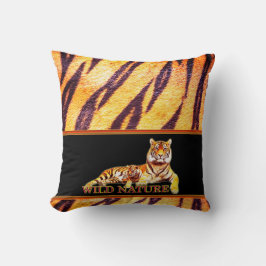 WILD NATUUR - TIGER design collectie Kussen