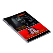 WILD NATUUR - zwart SNAKE design collectie Notitieboek (Rechterzijde)