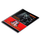 WILD NATUUR - zwart SNAKE design collectie Notitieboek (Linkerzijde)