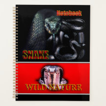 WILD NATUUR - zwart SNAKE design collectie