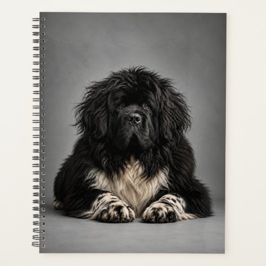 Wild Newf-haar, het kan me niet schelen Planner (Voorkant)