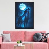 Wild Night Echo Canvas Afdruk (Insitu (Woonkamer))