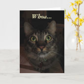 Wild Nose Hairs Verjaardag Kaart (Gele Bloem)