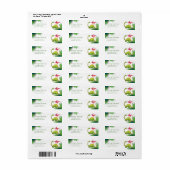 Wild Oerwoud Dinosaurus Adventure Kids Verjaardag Etiket (Full Sheet)