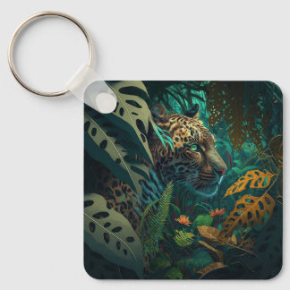 Wild Oerwoud Jaguar Sleutelhanger