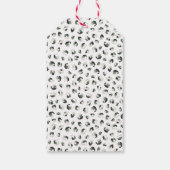 Wild Oerwoud Leopard Roze 50ste Verjaardag Grappig Cadeaulabel (Achterkant)