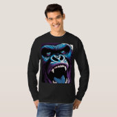 Wild Oerwoud Monkey design T-shirt (Voorkant volledig)