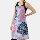 Wild oerwoud naadloos patroon, achtergrond met han schort (Insitu)