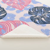 Wild oerwoud naadloos patroon, achtergrond met han sherpa deken (3/4)