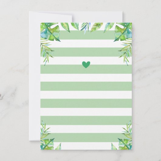 Wild Oerwoud Safari Boy 1e Verjaardagsfeestje Bedankkaart (Achterkant)