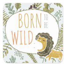 Wild Oerwoud Safari Dieren Botanisch Baby shower