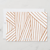 Wild One 1e Verjaardag Dank u kaart (Achterkant)