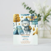 WILD ONE 1e Verjaardag Jongens BEER Camping (Staand voorkant)