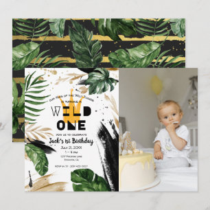 Wild One 1e Verjaardag   Koning van Dingen Kroon Kaart