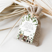 Wild One 1e verjaardag party bedankt Cadeaulabel