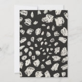 Wild ONE 1e Verjaardag Uitnodiging Boy Wild Things (Achterkant)