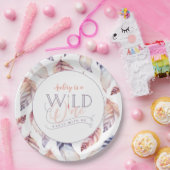 Wild One 1e verjaardagsfeestje Papieren Bordje (Feest)