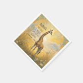 Wild ONE 1e verjaardagsfeestje Servet (Hoek)