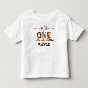 Wild One 1st Birthday Oerwoud Baby Kinder Shirts