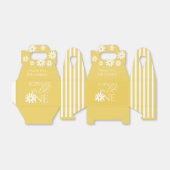 Wild One 1st Birthday Party Boho Daisy Bedankdoosjes (Uitgevouwen)