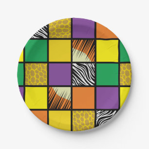 Wild One 1st Birthday Party Safari Papieren Bordje