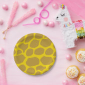 Wild One 1st Birthday Party Safari Papieren Bordje (Feest)