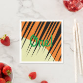 Wild One 1st Birthday Party Safari Servet (Insitu)