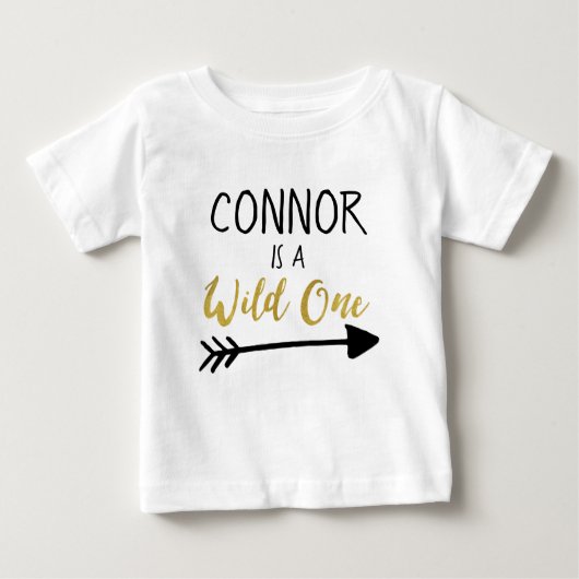Wild One 1st Birthday T-shirt (Voorkant)