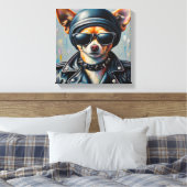 WILD ONE 7 CANVAS AFDRUK (Insitu (Slaapkamer))