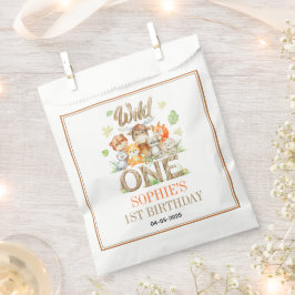 Wild One Animal 1st Birthday Party | Safari Jungle Bedankzakje
