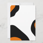 Wild One Animal Pattern Birthday Party Invitation (Achterkant)