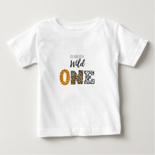 Wild One Animal Shape lettertype verjaardag