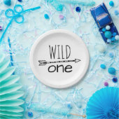 Wild One Arrow eerste verjaardagspapier Bord (Feest)