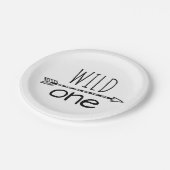 Wild One Arrow eerste verjaardagspapier Bord (Gekanteld)
