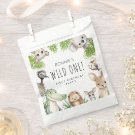 Wild One! Australisch Dieren Verjaardagsfeest Bedankzakje