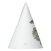 Wild One Baby 1st Birthday Oerwoud Safari Feesthoedjes (Links)